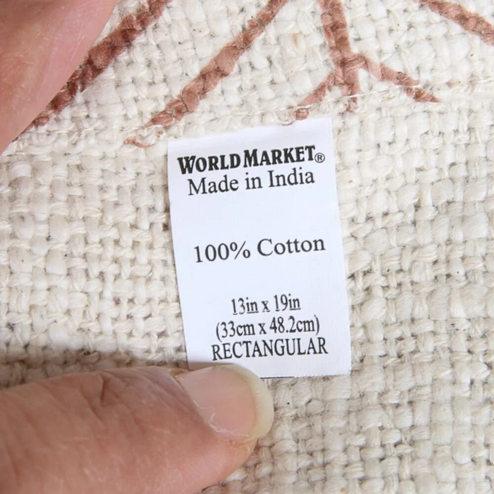 (7) WORLD MARKET 100% Cotton Placemats - New With Tags